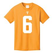 Tennessee YOUTH Dylan Sampson #6 Shirsey Tee